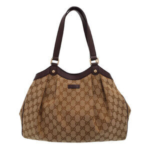 Gucci Sukey GG Canvas Tote bag brown